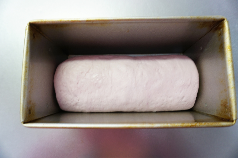 パンケースに収めて上から軽く押さえておきます。