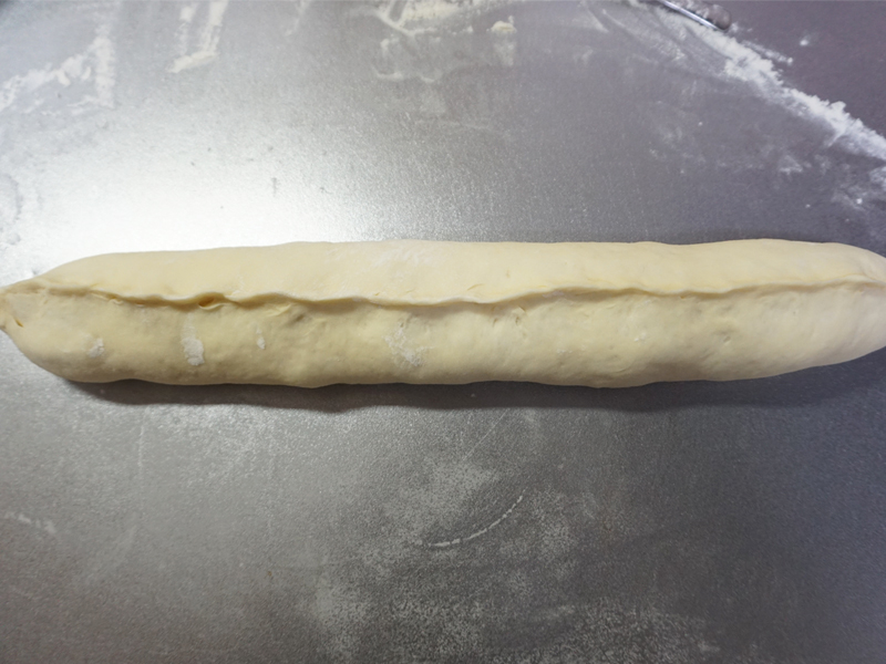 巻き終わりはしっかり閉じます。