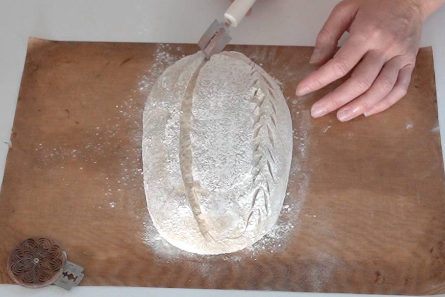 クープを入れます。